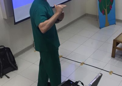 Curso de varices con láser endovenoso impartido por el Dr. Jose Luis Azpiazu en Indonesia