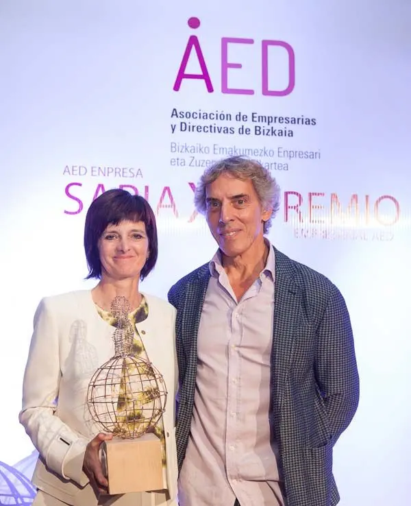 Nerea Landa galardonada Premio empresarial AED2017