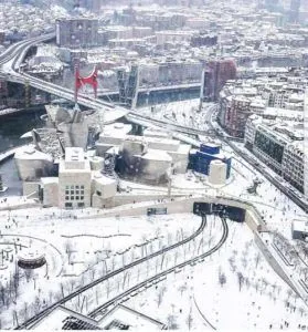 Bilbao nieve 2018