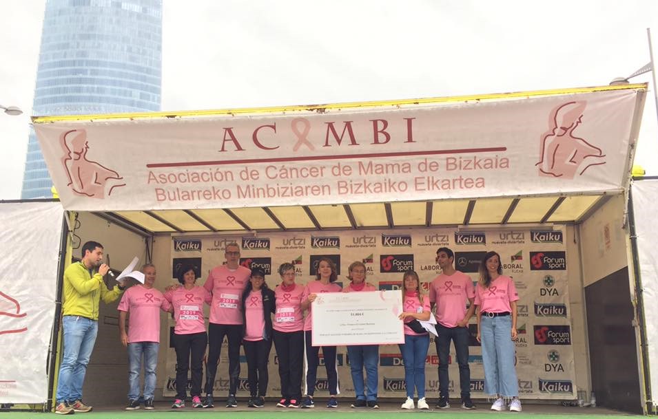 VI carrera de Acambi Bizkaia contra el cáncer de mama