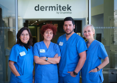 equipo médico Dermitek Bilbao